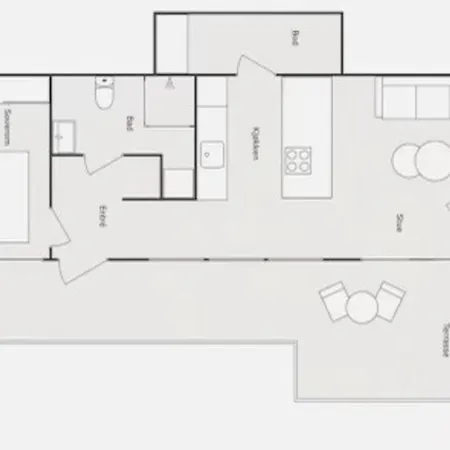 Fin Leilighet Med Parkering! Bergen Exterior photo